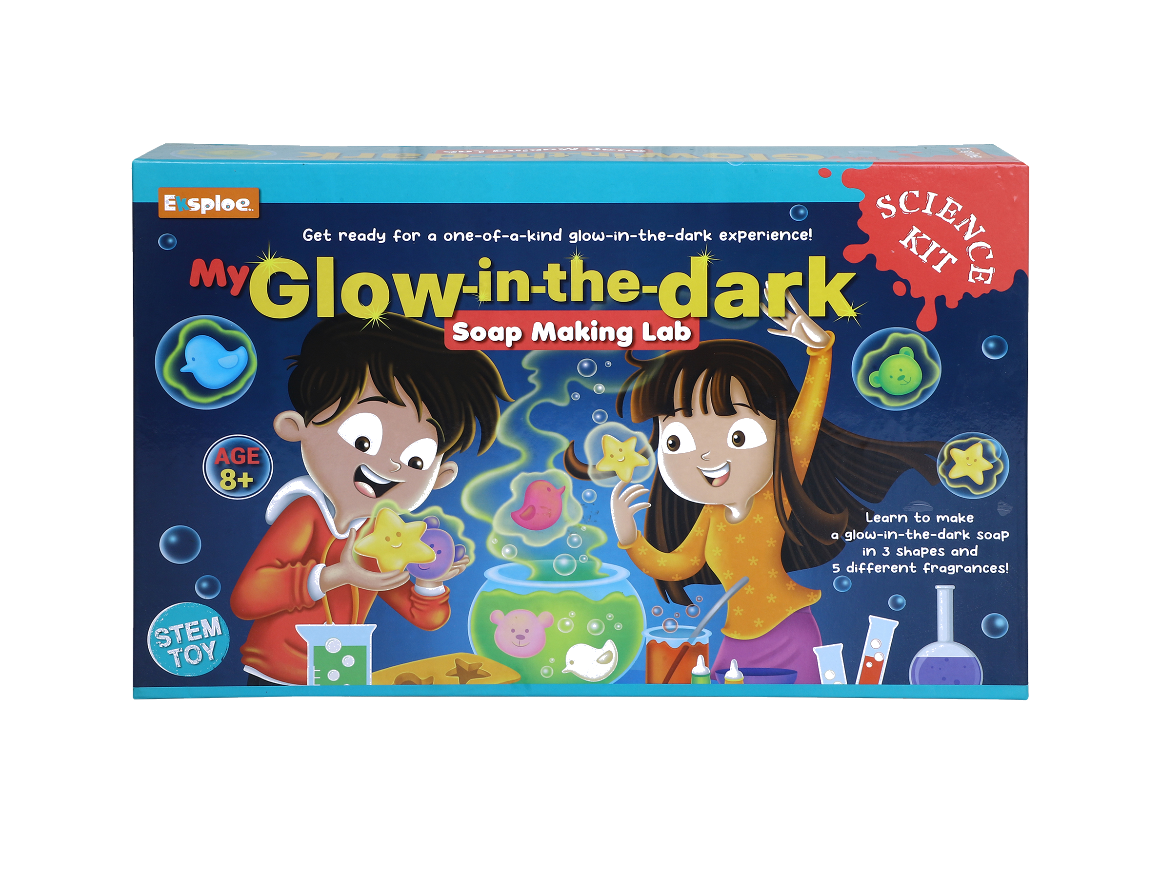 My Glow In The Dark Soap Making Lab