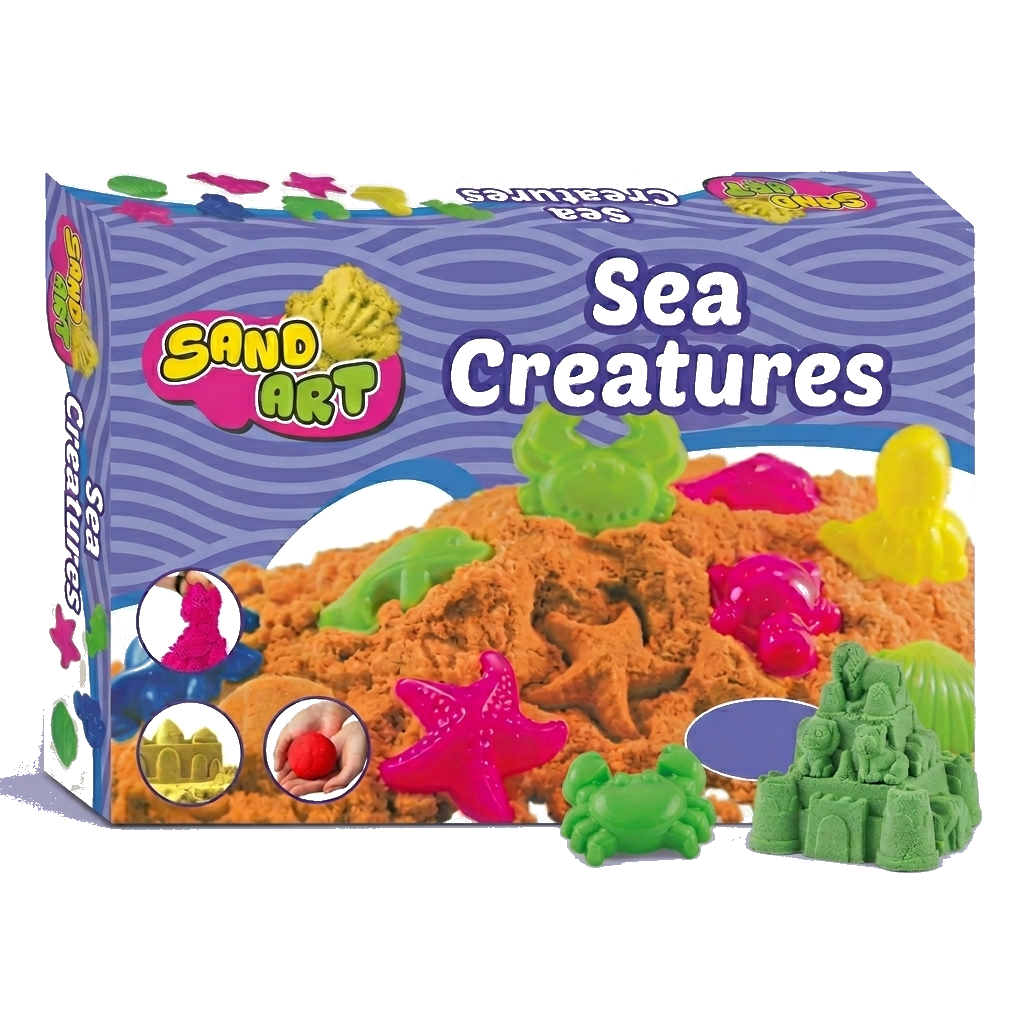 Sand Art Sea Creatures